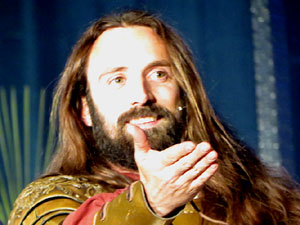 600 aniversari de la nau &uacute;nica de la Catedral de Girona. Representaci&oacute; de la Consueta de Sant Jordi cavaller