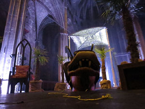 600 aniversari de la nau &uacute;nica de la Catedral de Girona. Representaci&oacute; de la Consueta de Sant Jordi cavaller