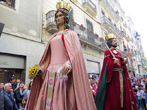 Festes de Primavera de Girona 2017. Penjada del Tarl&agrave;. El preg&oacute;