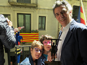 Festes de Primavera de Girona 2017. Penjada del Tarl&agrave;. El preg&oacute;