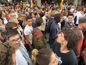 Manifestaci&oacute; 'Rep&uacute;blica!' pels carrers de la ciutat i el Parc de la Devesa