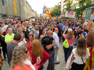 Manifestaci&oacute; 'Rep&uacute;blica!' pels carrers de la ciutat i el Parc de la Devesa