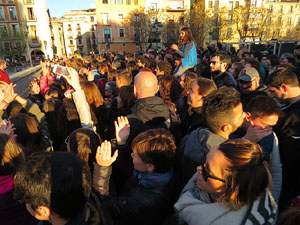 Festival Strenes 2017. Concert inaugural al terrat del punt d'Informaci&oacute; de la Rambla a c&agrave;rrec de Txarango