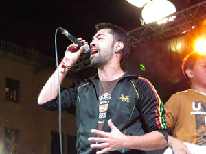 Festival Strenes 2017. Actuació del grup The Cuit's a la plaça de Santa Susanna del Mercadal