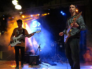 Festival Strenes 2017. Actuació del grup The Cuit's a la plaça de Santa Susanna del Mercadal