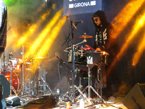 Festival Strenes 2017. Actuació del grup The Cuit's a la plaça de Santa Susanna del Mercadal