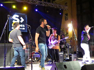 Festival Strenes 2017. Actuació del grup The Cuit's a la plaça de Santa Susanna del Mercadal