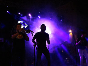 Festival Strenes 2017. Actuació del grup The Cuit's a la plaça de Santa Susanna del Mercadal