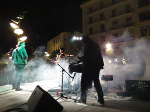 Festival Strenes 2017. Actuació del grup The Cuit's a la plaça de Santa Susanna del Mercadal