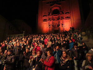 Festival Strenes 2017. Concert Tossudament Llach a les escales de la Catedral