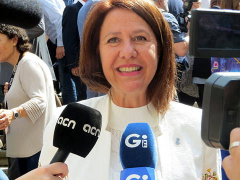 L'alcaldessa de Girona, Marta Madrenas