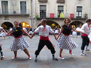 Fires 2017. Ball de gitanes de Montmel&oacute; a la pla&ccedil;a del Vi