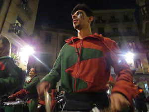 Fires 2017. La Beatufarra, descens del Beatusaure per les escales de la Catedral de Girona