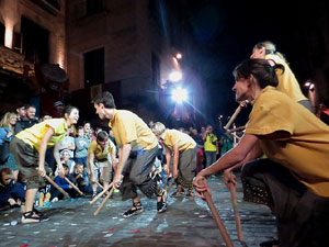 Fires 2017. Ballades de capgrossos, gegants i faràndula a la plaça del Vi