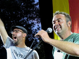 Manifestació 'República!' pels carrers de la ciutat i el Parc de la Devesa