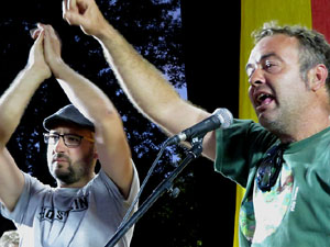 Manifestació 'República!' pels carrers de la ciutat i el Parc de la Devesa