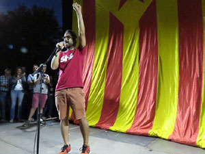 Manifestació 'República!' pels carrers de la ciutat i el Parc de la Devesa