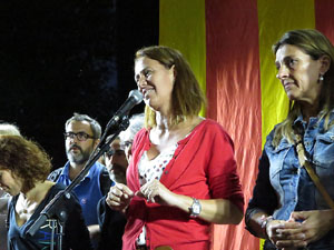 Manifestació 'República!' pels carrers de la ciutat i el Parc de la Devesa