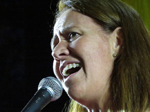 Manifestació 'República!' pels carrers de la ciutat i el Parc de la Devesa