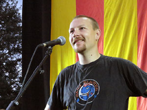Manifestació 'República!' pels carrers de la ciutat i el Parc de la Devesa