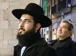 Nadal 2017. Encesa de les llums de Hanukkà a la plaça del Vi