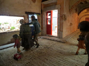 Nadal 2017. Exposició de pessebres a la Carbonera, organitzada per l'Associació de Pessebristes de Girona