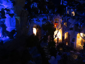 Nadal 2017. Exposició de pessebres a la Carbonera, organitzada per l'Associació de Pessebristes de Girona