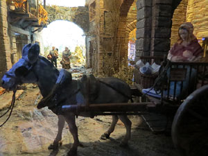 Nadal 2017. Exposició de pessebres a la Carbonera, organitzada per l'Associació de Pessebristes de Girona