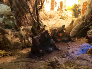 Nadal 2017. Exposició de pessebres a la Carbonera, organitzada per l'Associació de Pessebristes de Girona