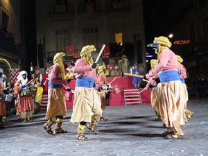 La Cavalcada de Reis 2018. Arribada del seguici a la plaça del Vi