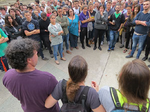 1 d'octubre 2017. Votació del referèndum a l'escola Eiximenis