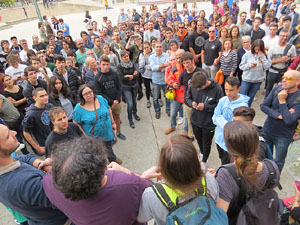 1 d'octubre 2017. Votació del referèndum a l'escola Eiximenis