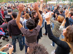 1 d'octubre 2017. Votació del referèndum a l'escola Eiximenis