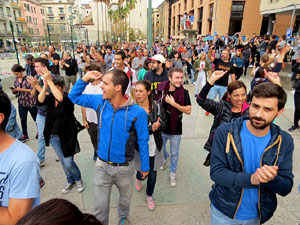 1 d'octubre 2017. Votació del referèndum a l'escola Eiximenis