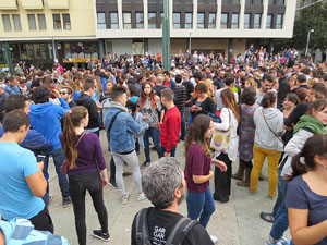 1 d'octubre 2017. Votació del referèndum a l'escola Eiximenis