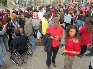 1 d'octubre 2017. Votació del referèndum a l'escola Eiximenis