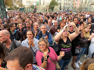 1 d'octubre 2017. Votaci&oacute; del refer&egrave;ndum a l'escola Eiximenis