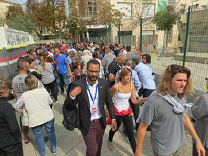 1 d'octubre 2017. Votació del referèndum a l'escola Eiximenis