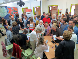 1 d'octubre 2017. Votació del referèndum a l'escola Eiximenis