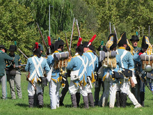 X Festa Reviu els Setges Napole&ograve;nics de Girona. Recreaci&oacute; d'una batalla napole&ograve;nica a les Ribes del Ter