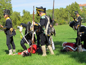 X Festa Reviu els Setges Napole&ograve;nics de Girona. Recreaci&oacute; d'una batalla napole&ograve;nica a les Ribes del Ter