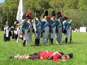 X Festa Reviu els Setges Napole&ograve;nics de Girona. Recreaci&oacute; d'una batalla napole&ograve;nica a les Ribes del Ter