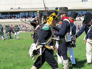 X Festa Reviu els Setges Napole&ograve;nics de Girona. Recreaci&oacute; d'una batalla napole&ograve;nica a les Ribes del Ter