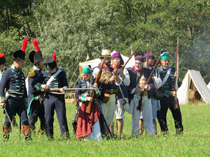 X Festa Reviu els Setges Napole&ograve;nics de Girona. Recreaci&oacute; d'una batalla napole&ograve;nica a les Ribes del Ter