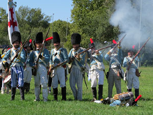 X Festa Reviu els Setges Napole&ograve;nics de Girona. Recreaci&oacute; d'una batalla napole&ograve;nica a les Ribes del Ter