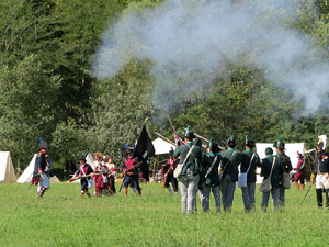 X Festa Reviu els Setges Napole&ograve;nics de Girona. Recreaci&oacute; d'una batalla napole&ograve;nica a les Ribes del Ter