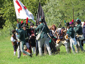 X Festa Reviu els Setges Napole&ograve;nics de Girona. Recreaci&oacute; d'una batalla napole&ograve;nica a les Ribes del Ter