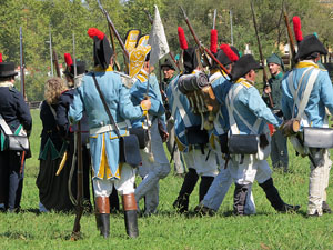 X Festa Reviu els Setges Napole&ograve;nics de Girona. Recreaci&oacute; d'una batalla napole&ograve;nica a les Ribes del Ter