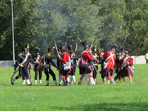 X Festa Reviu els Setges Napole&ograve;nics de Girona. Recreaci&oacute; d'una batalla napole&ograve;nica a les Ribes del Ter