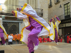 Celebraci&oacute; de l'any nou xin&egrave;s, el 4716, any del Gos, a Girona